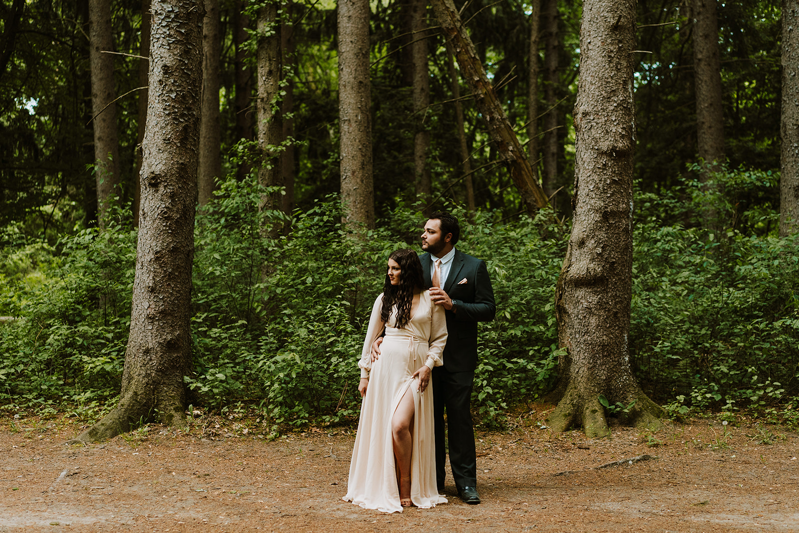 Spring Stony Creek Metropark Engagement Session | Chelsey & Yianni