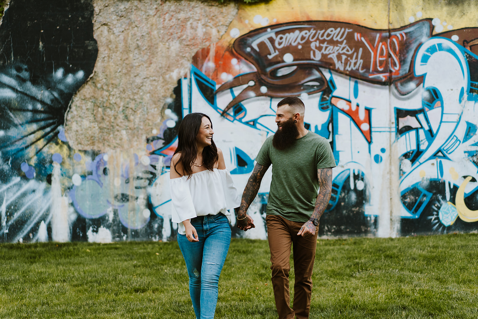 Eastern Market Engagement Session | Emilie & Nico