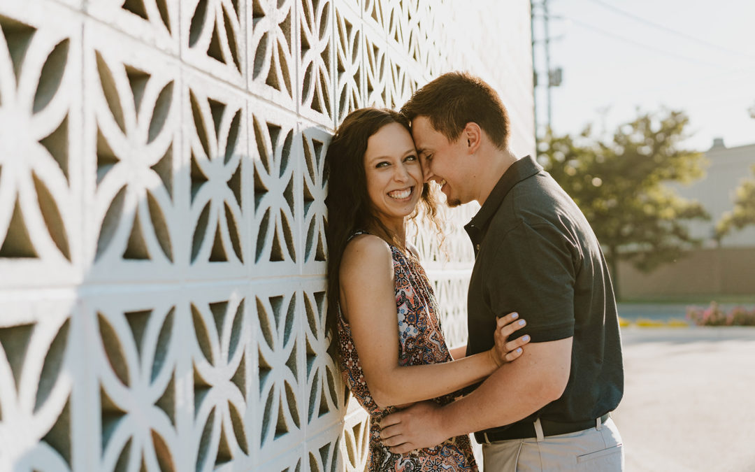 Downtown Grand Rapids Engagement Session | Erika & Will