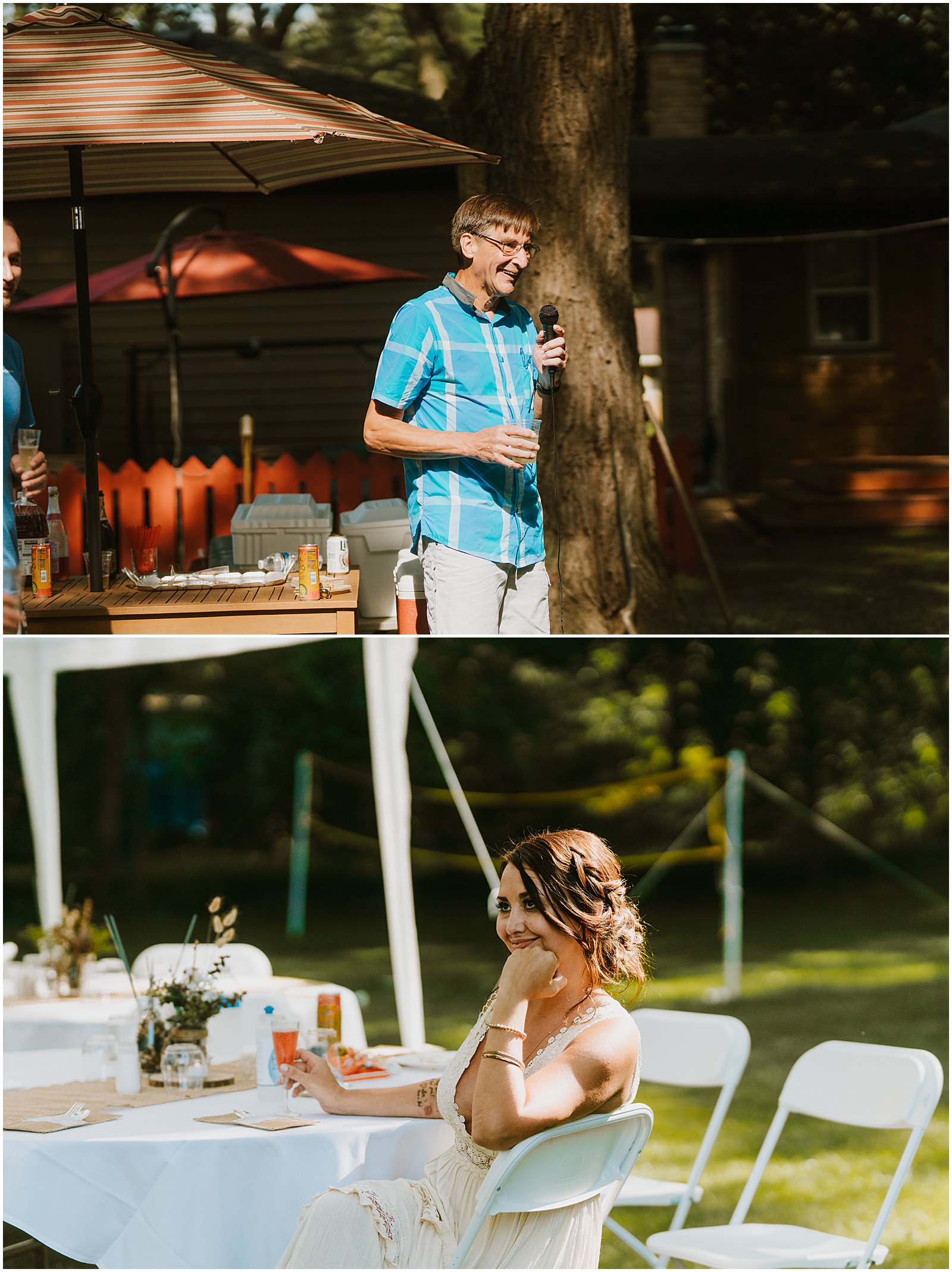 detroit backyard wedding