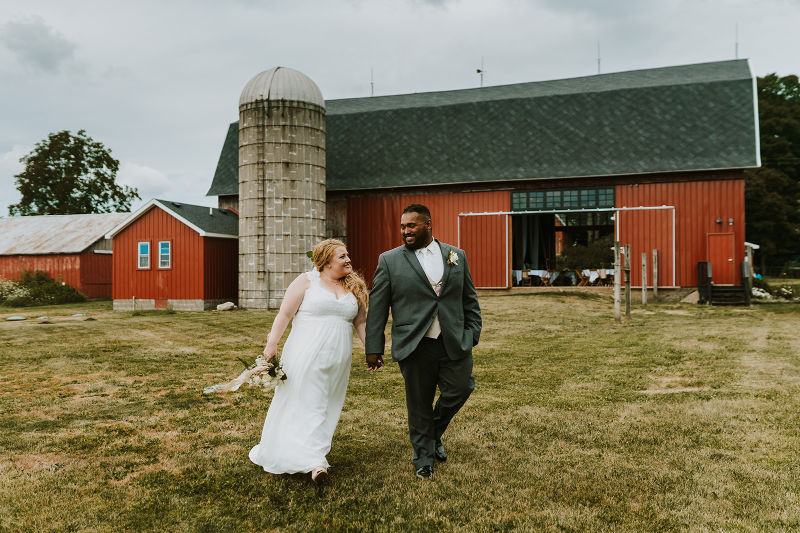 Cherry Barc Farm Wedding | Katie & Adam