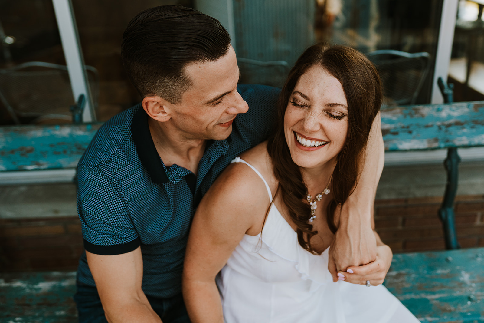 Downtown Utica Engagement Session | Angela & Michael