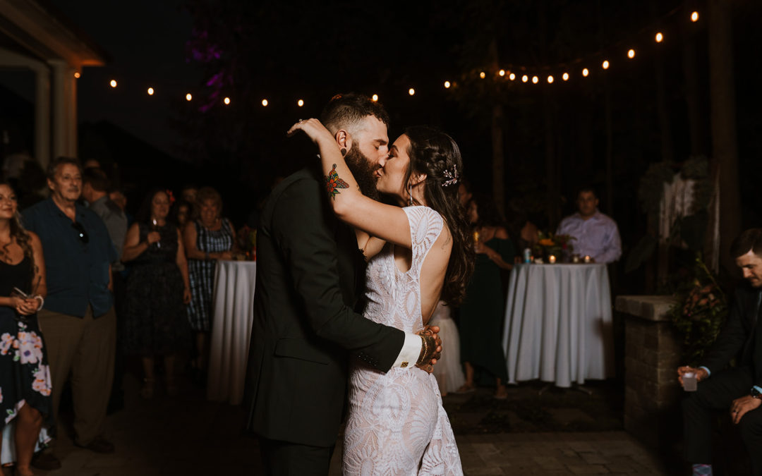 Boho Backyard Wedding | Emilie & Nico