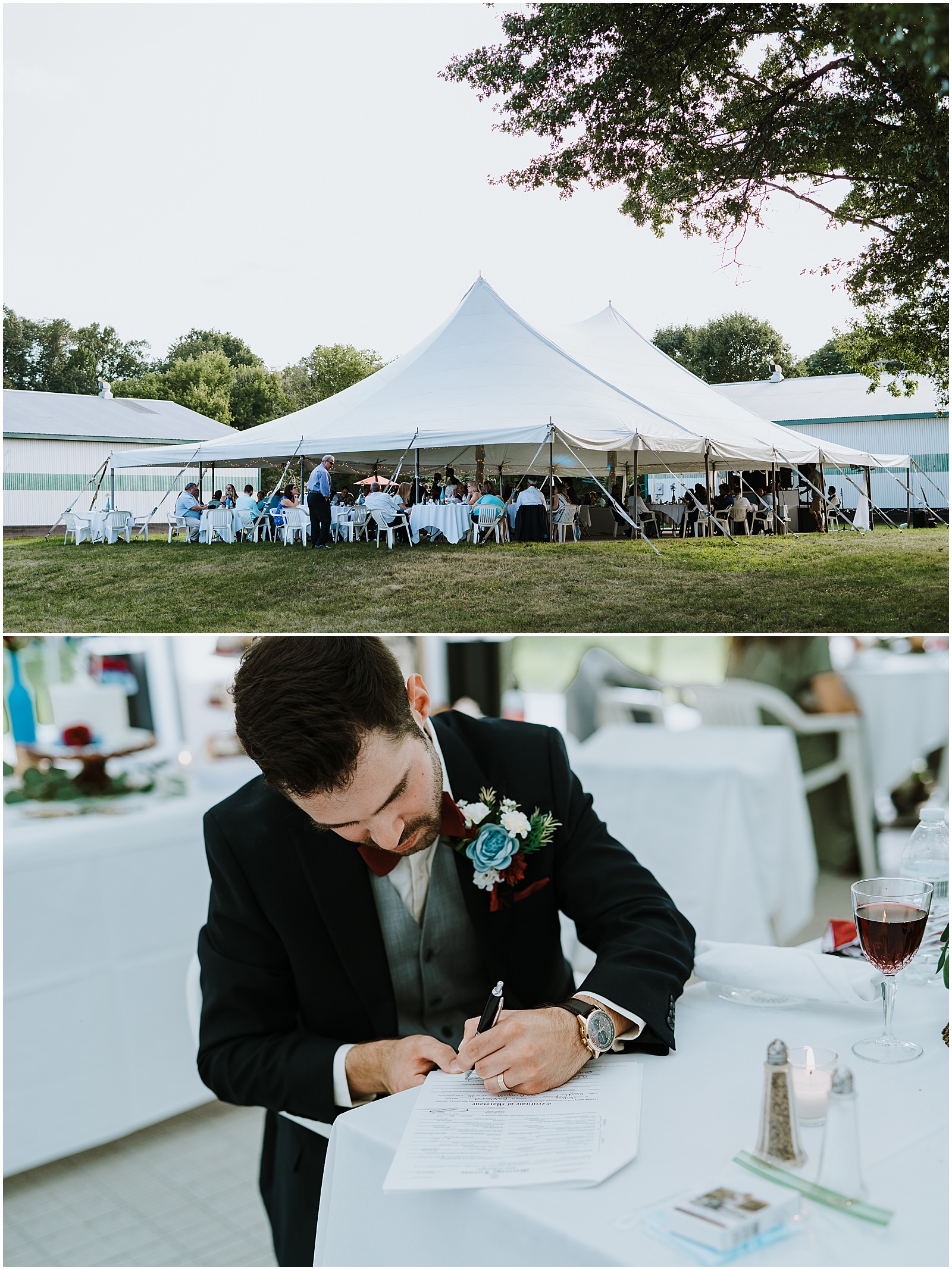 red riding hood stables wedding