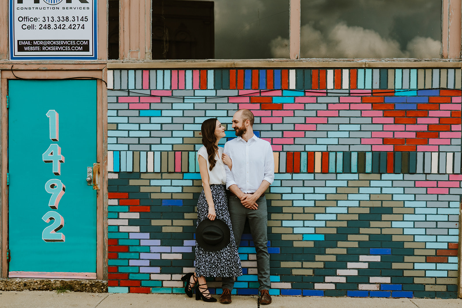 Eastern Market Engagement Session | Jordan & Nathan