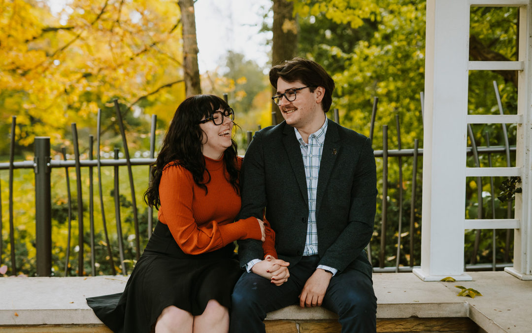 Michigan State University Engagement Photos | Jennifer & Robert