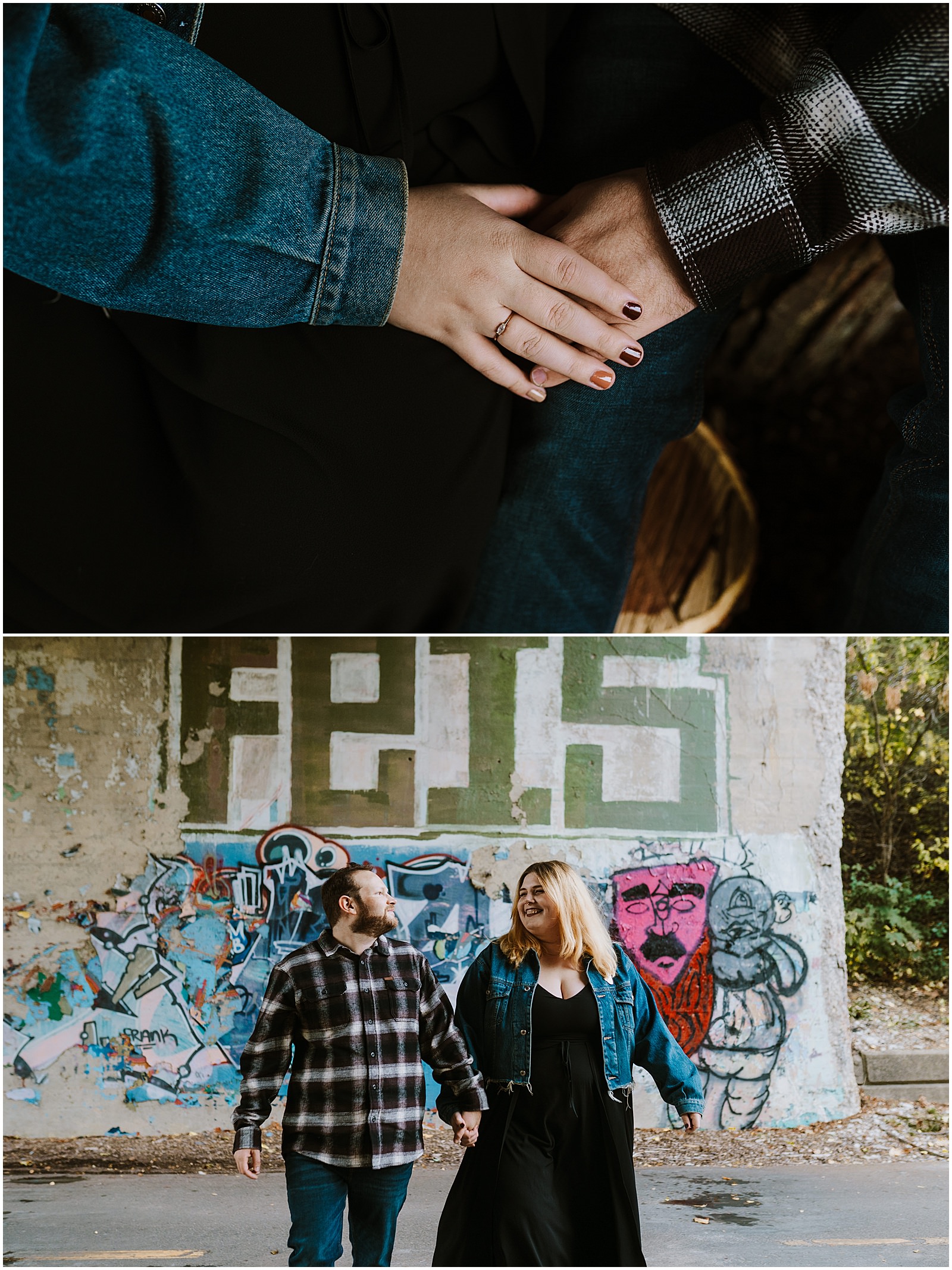 Dequindre Cut Engagement Session