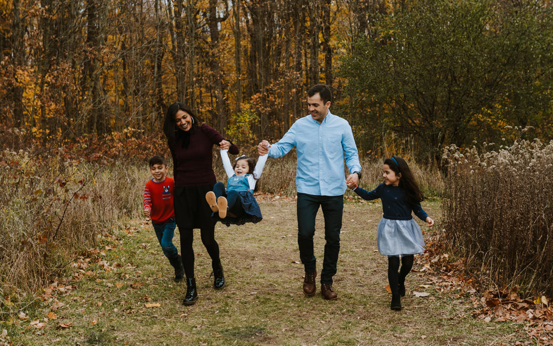 Fall Maybury State Park Family Session
