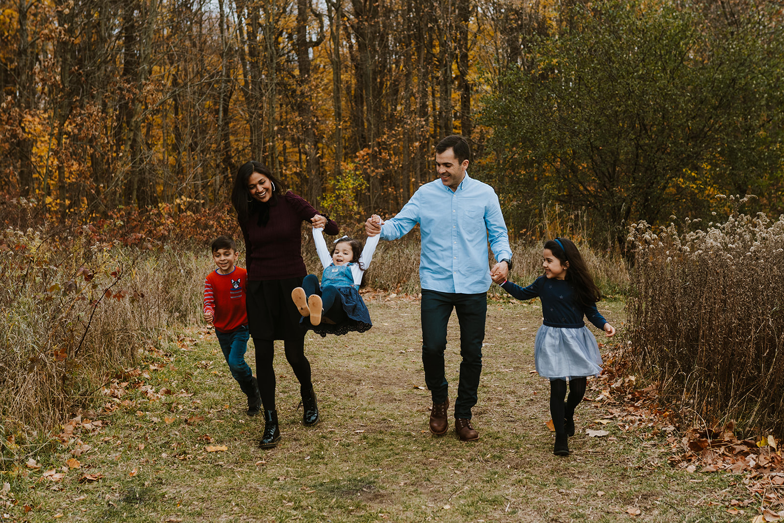 Fall Maybury State Park Family Session