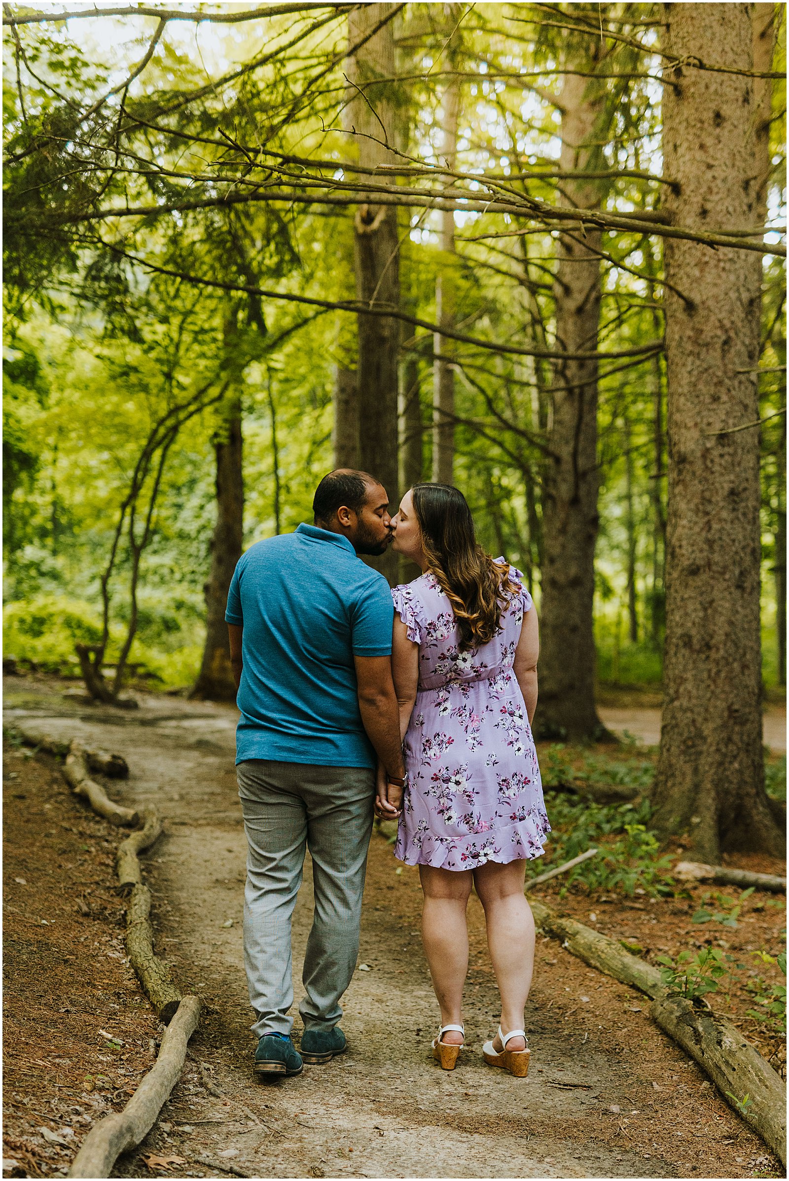 Golden Hour Stony Creek Engagement Session