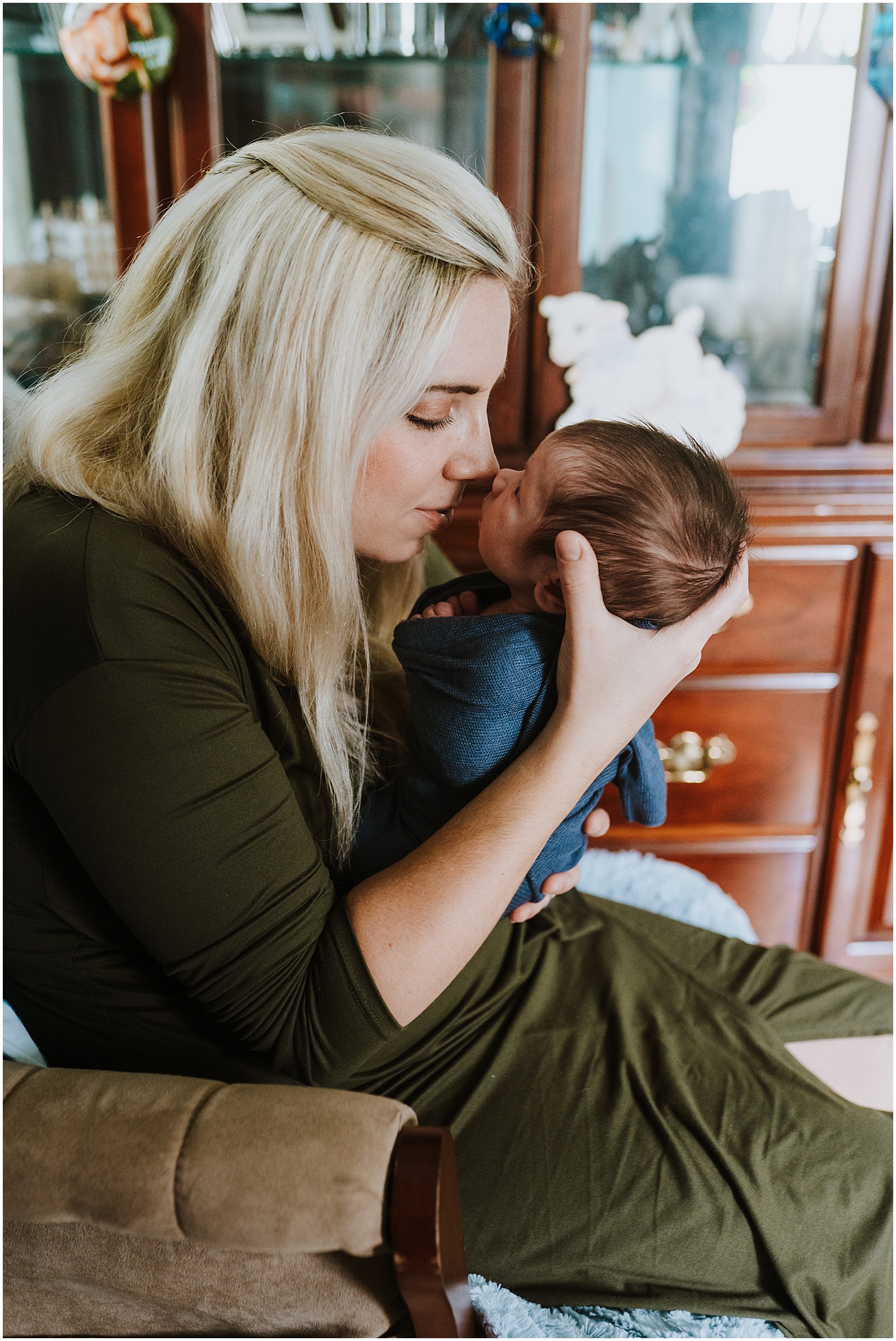 At Home Detroit Newborn Session