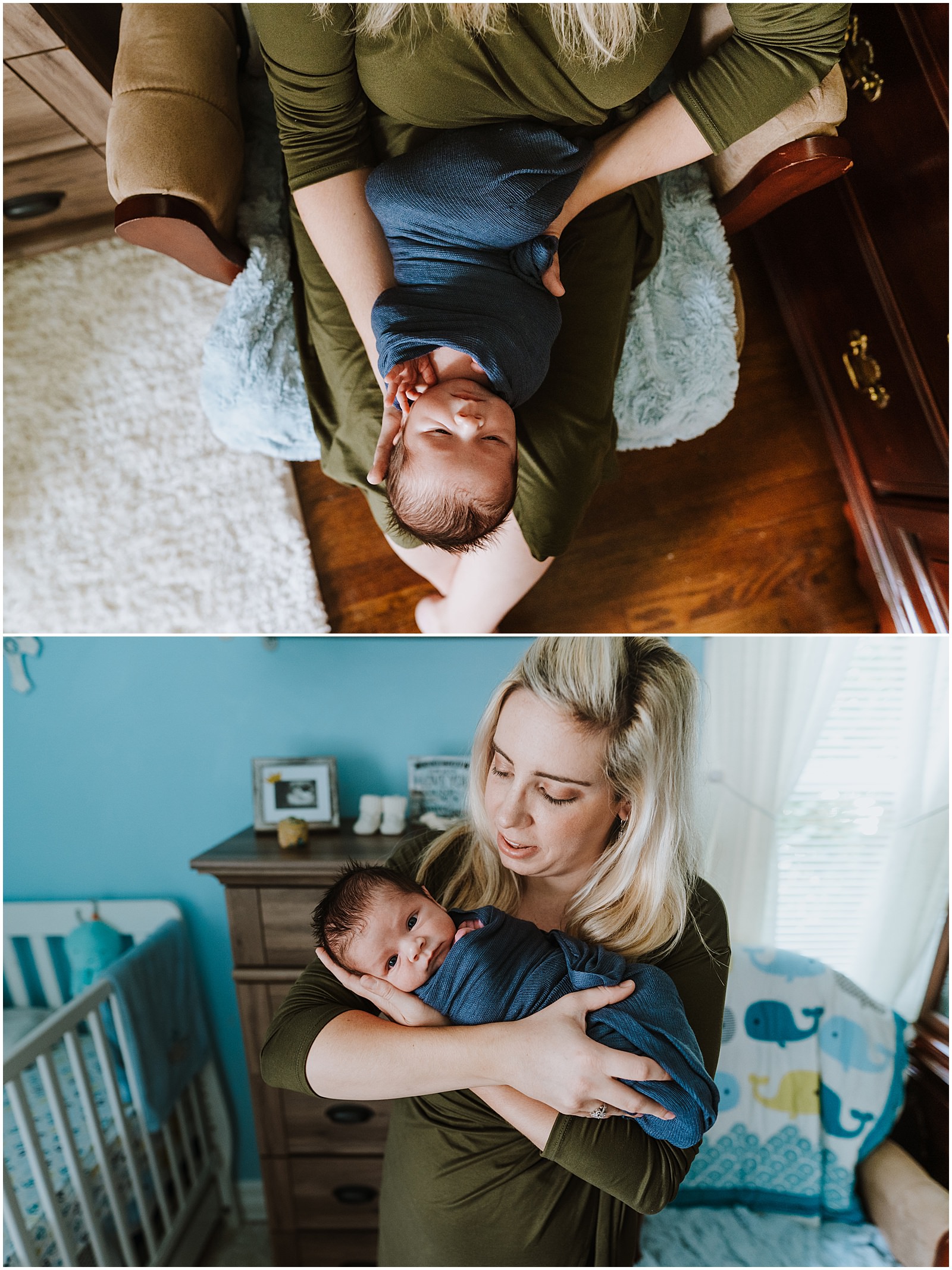 At Home Detroit Newborn Session