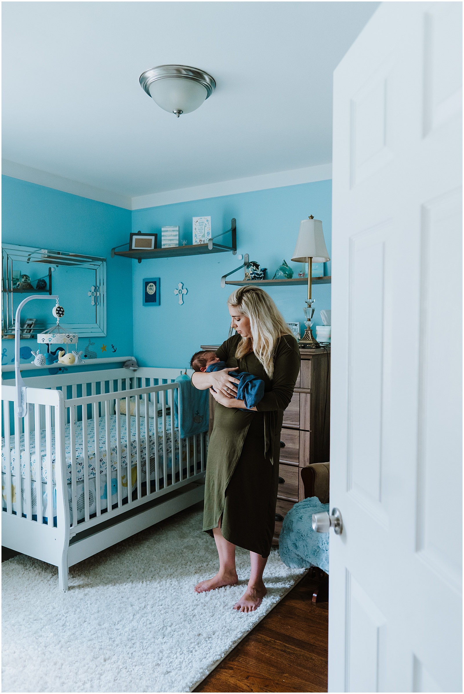 At Home Detroit Newborn Session