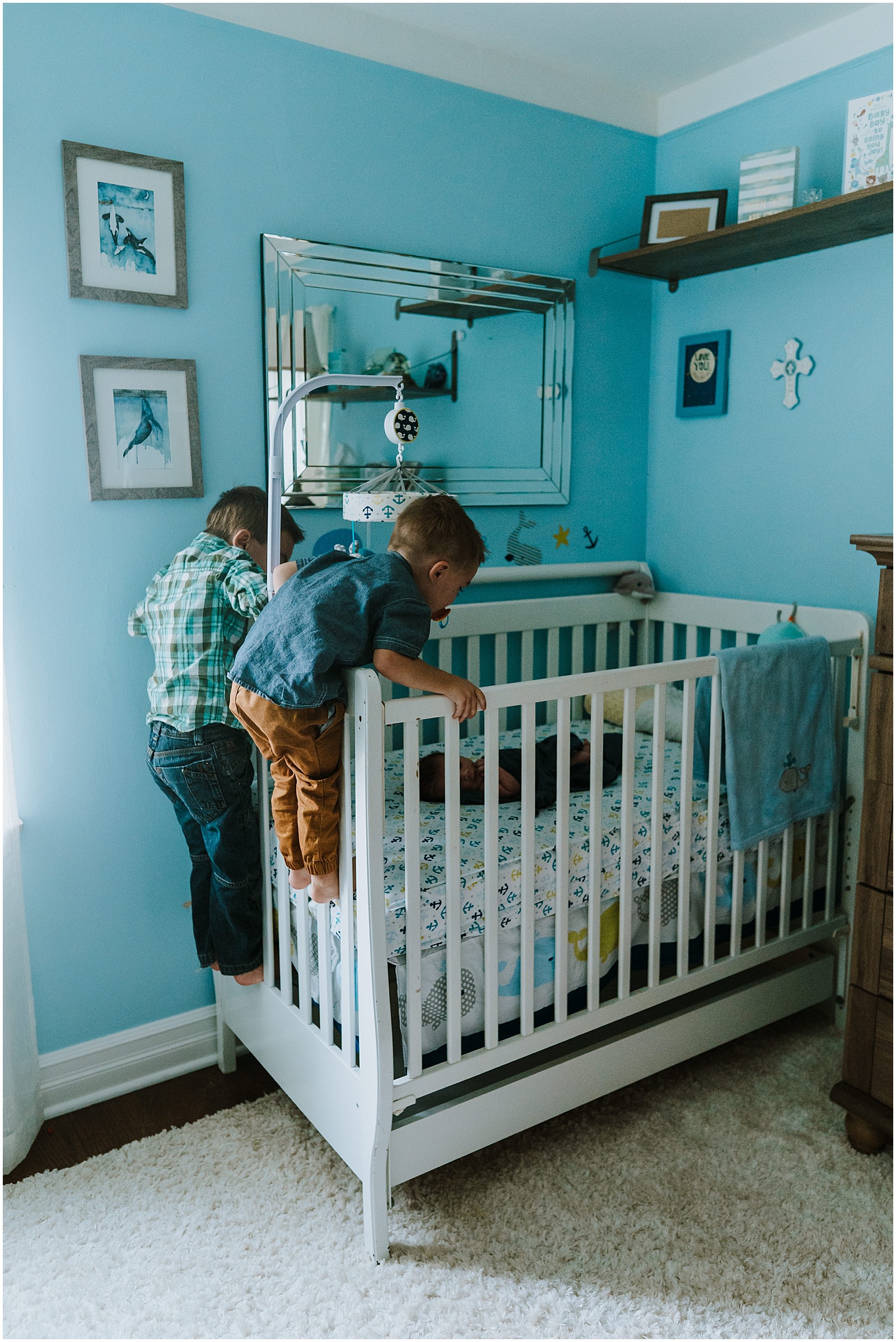 At Home Detroit Newborn Session