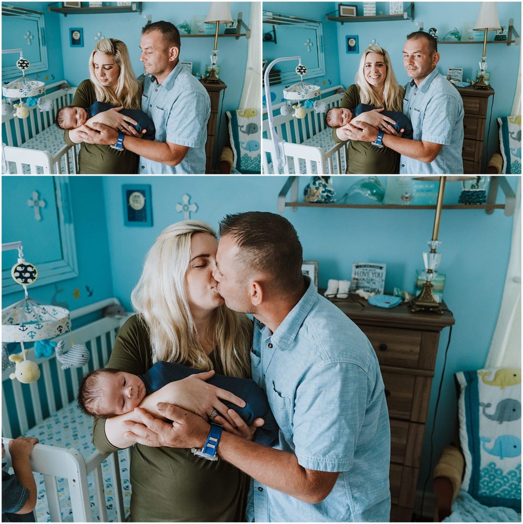 At Home Detroit Newborn Session