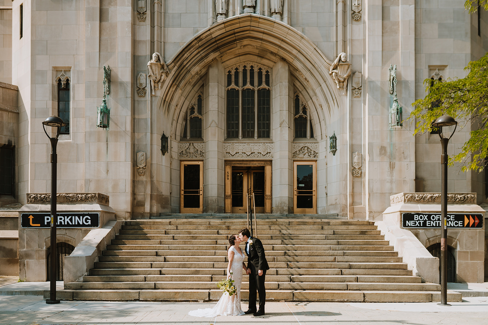 Detroit Masonic Temple Wedding | Matt & Nicole