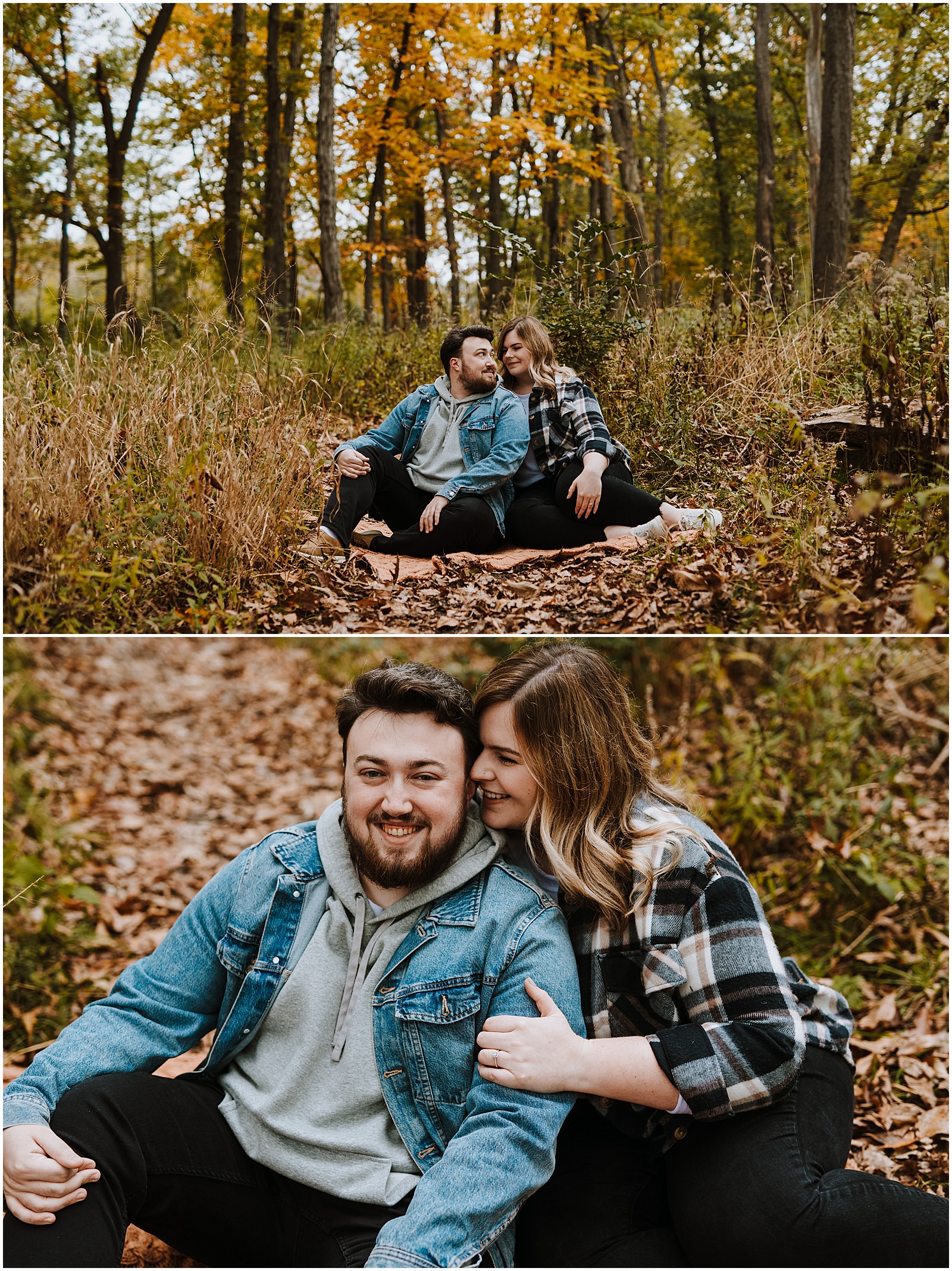 Fall Gallup Park Engagement Session