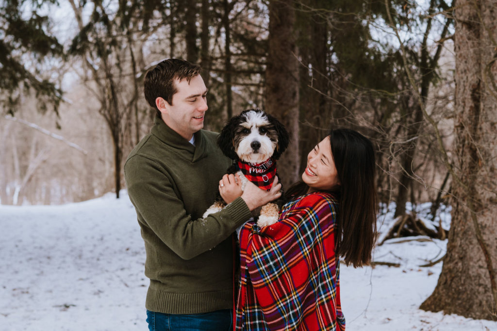 Winter Stony Creek Metropark Engagement Session