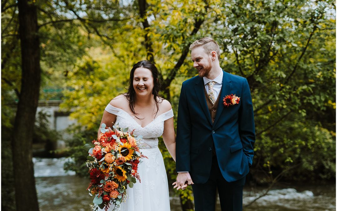 Fall Royal Park Hotel Conservatory Wedding