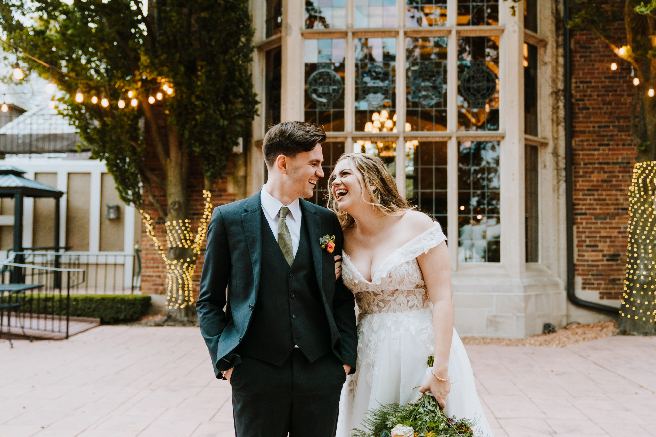 Fall Pine Knob Mansion Wedding – Bree & Logan