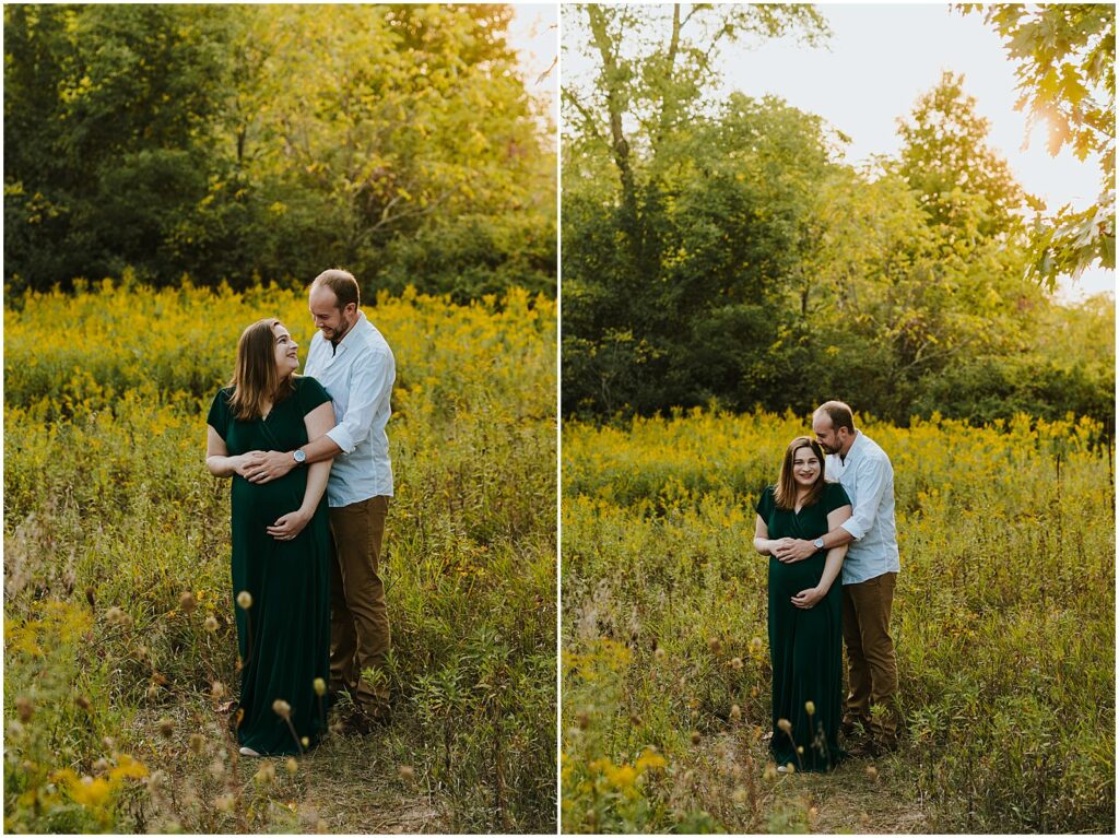 Fall Maybury State Park Maternity Session