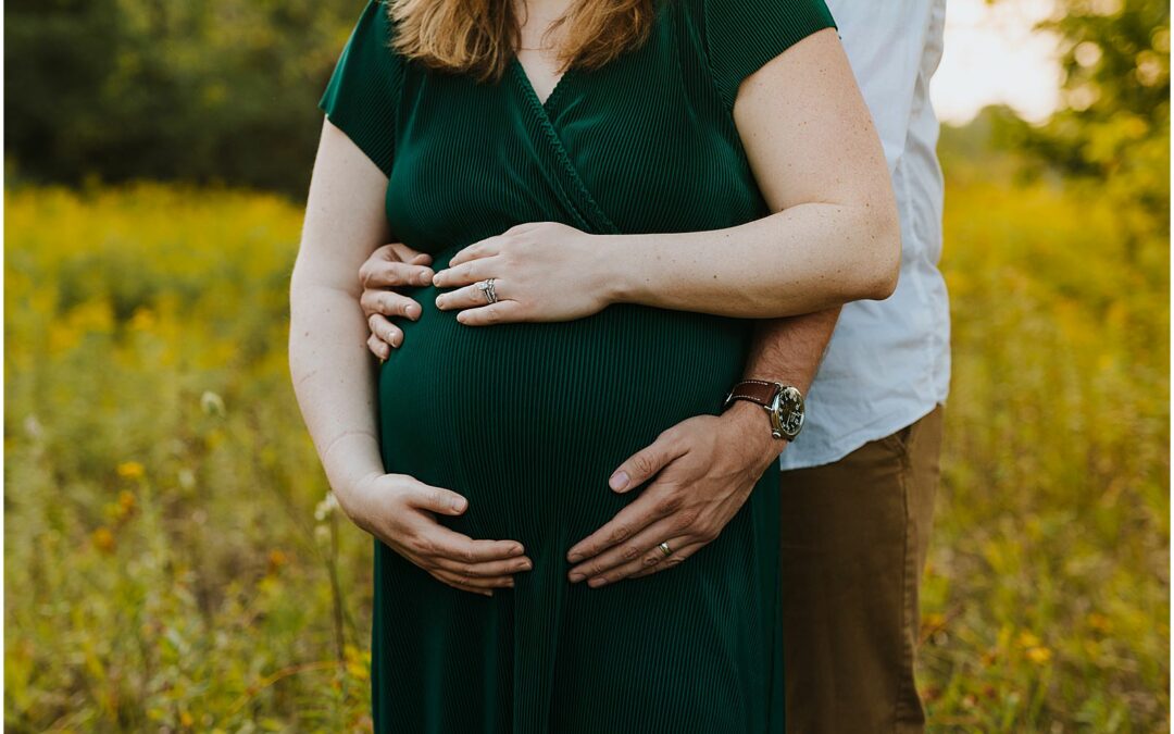 Fall Maybury State Park Maternity Session