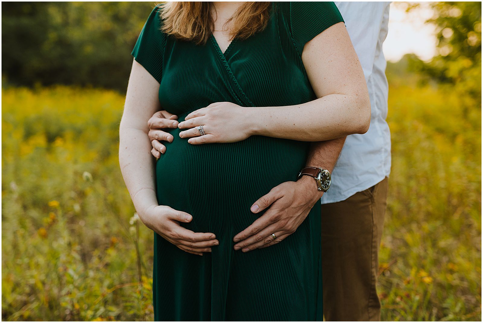 Fall Maybury State Park Maternity Session