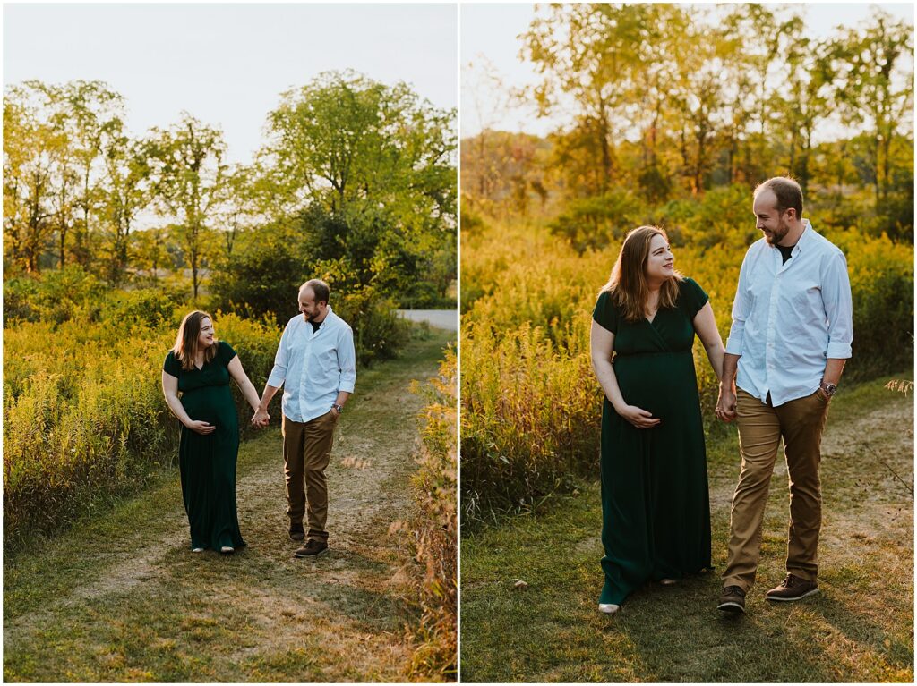 Fall Maybury State Park Maternity Session