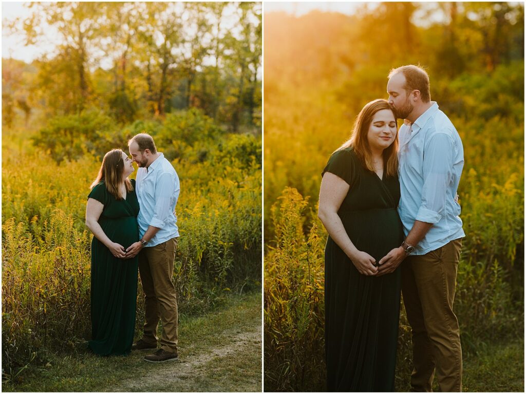 Fall Maybury State Park Maternity Session