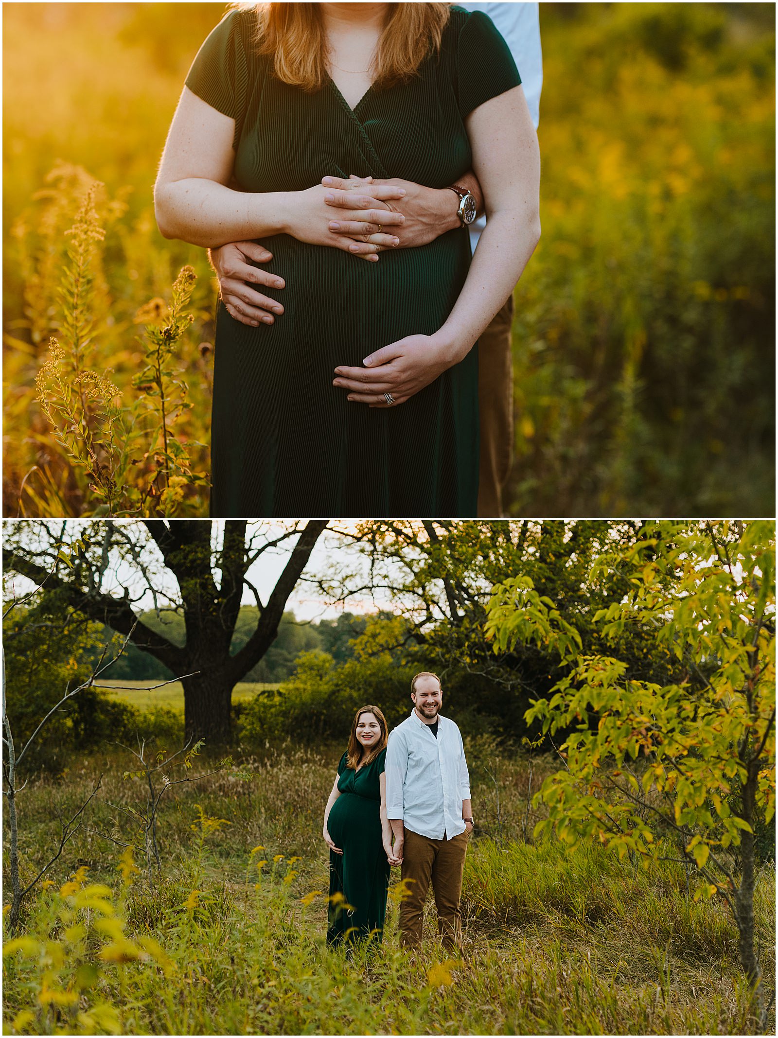 Fall Maybury State Park Maternity Session