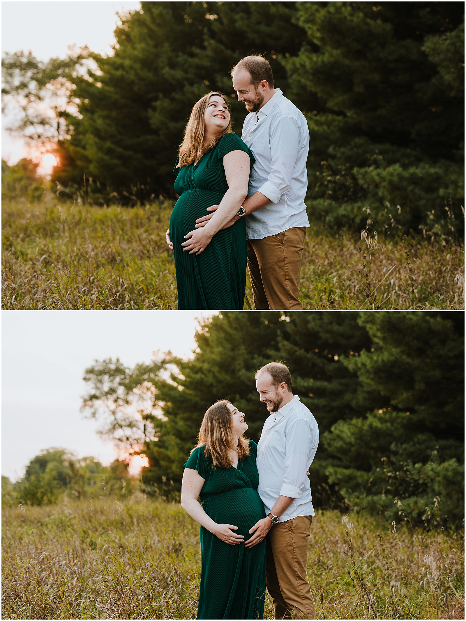 Fall Maybury State Park Maternity Session