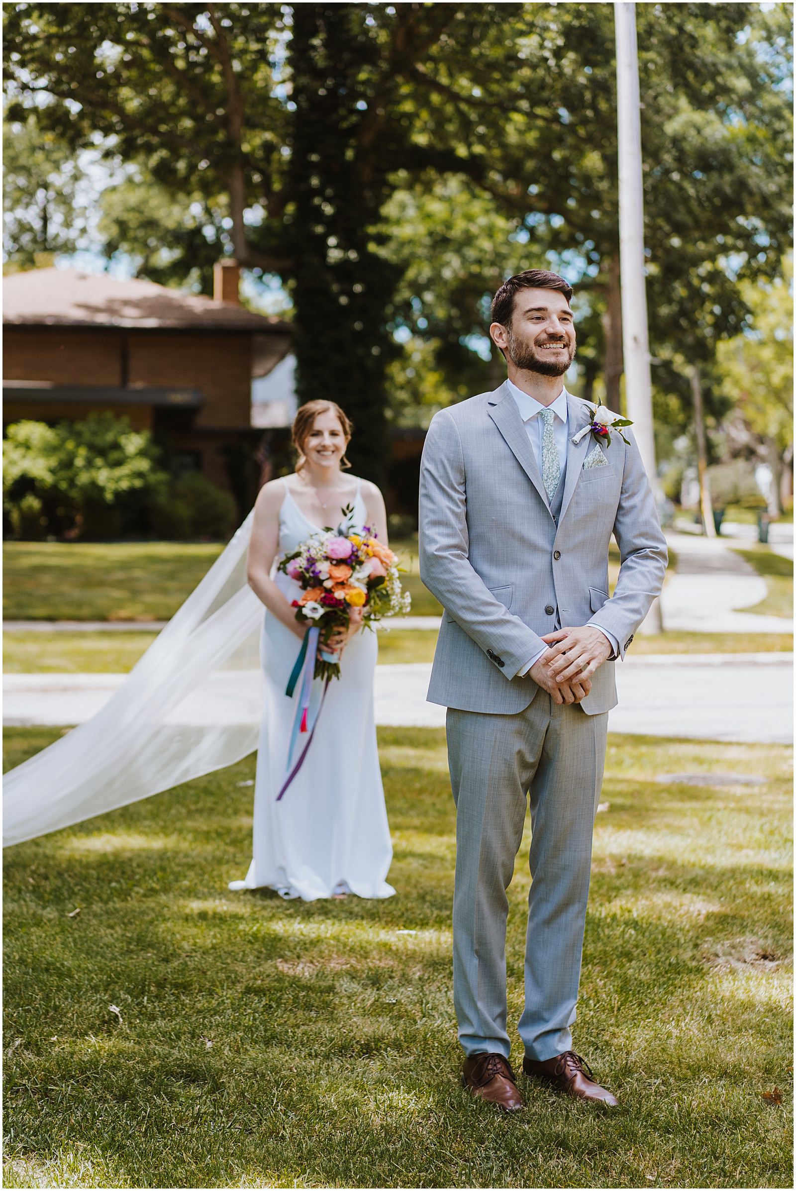 Royal Oak Backyard Wedding