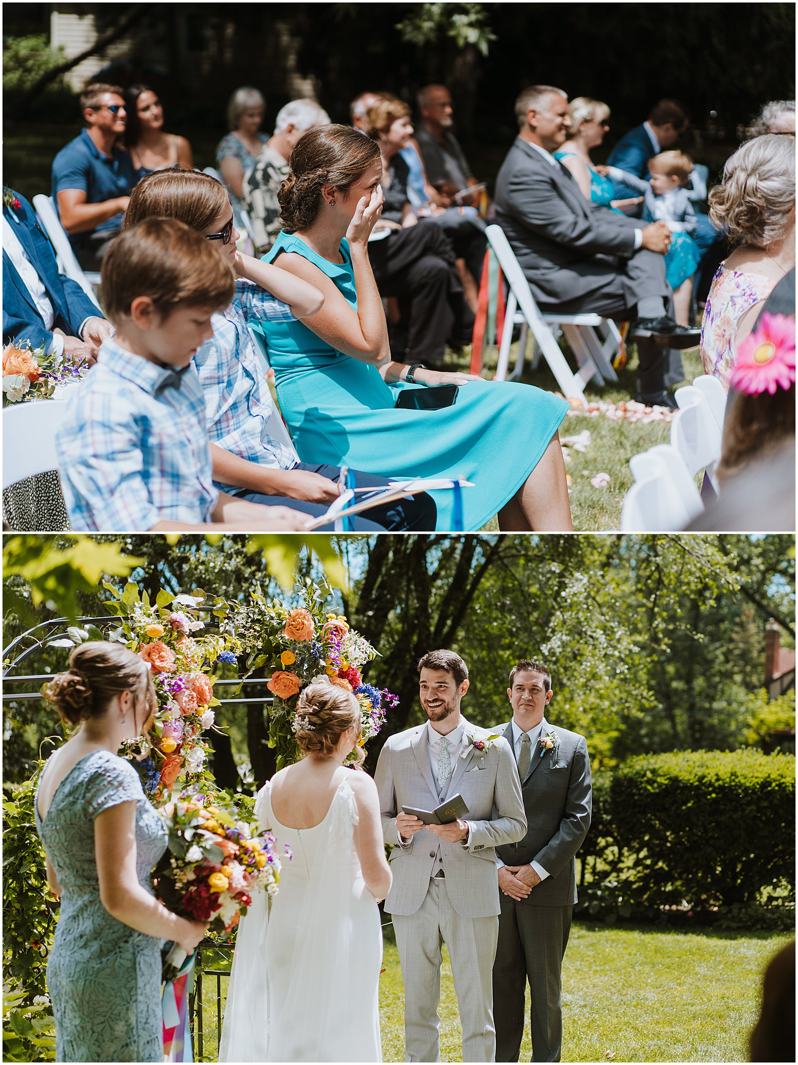 Royal Oak Backyard Wedding