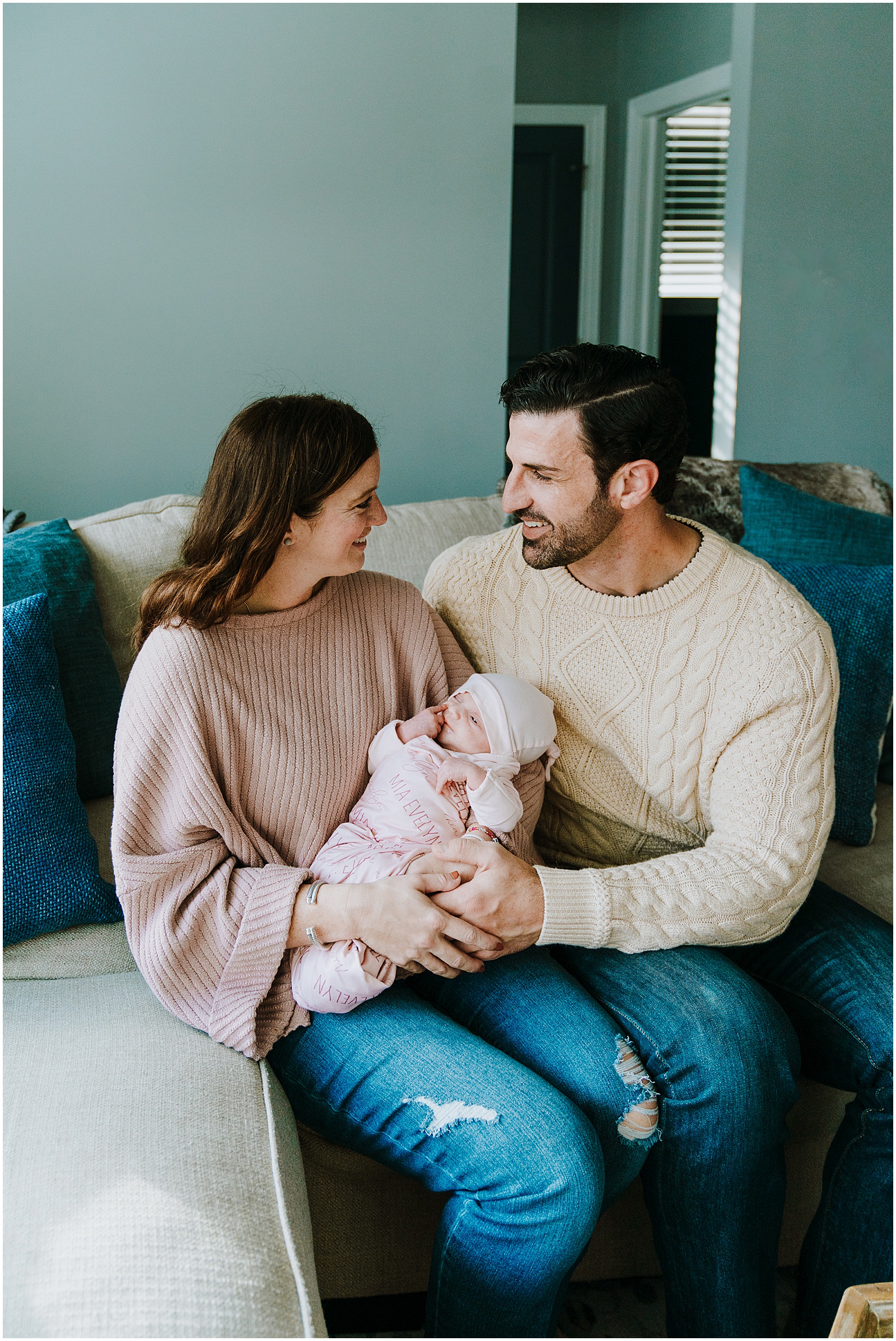 Royal Oak In Home Newborn Session