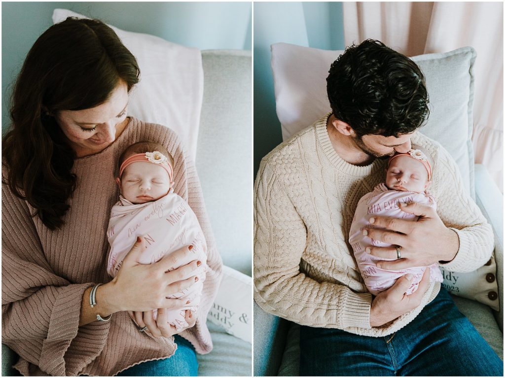 Royal Oak In Home Newborn Session