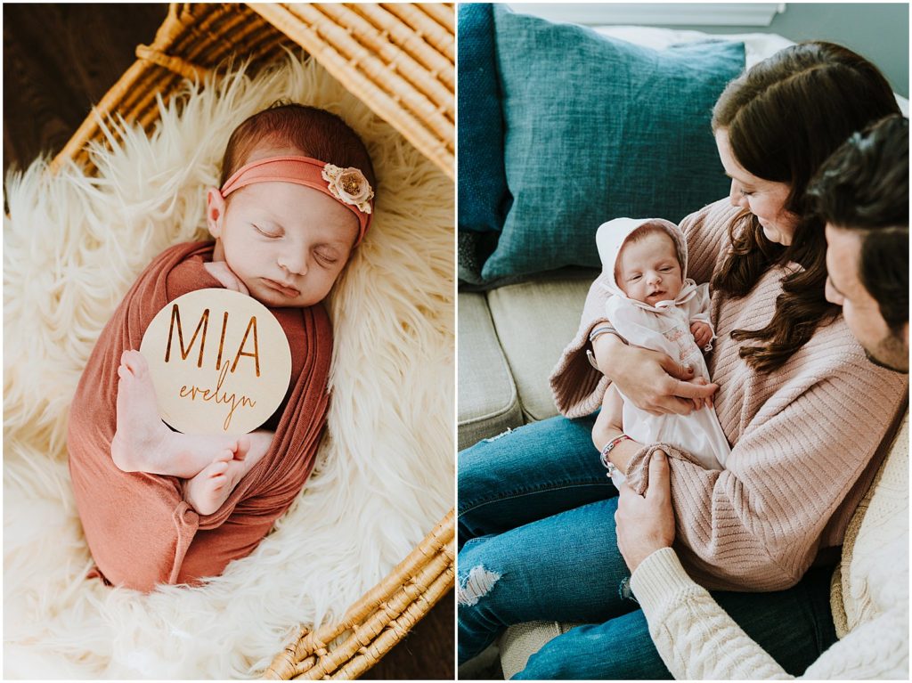 Royal Oak In Home Newborn Session