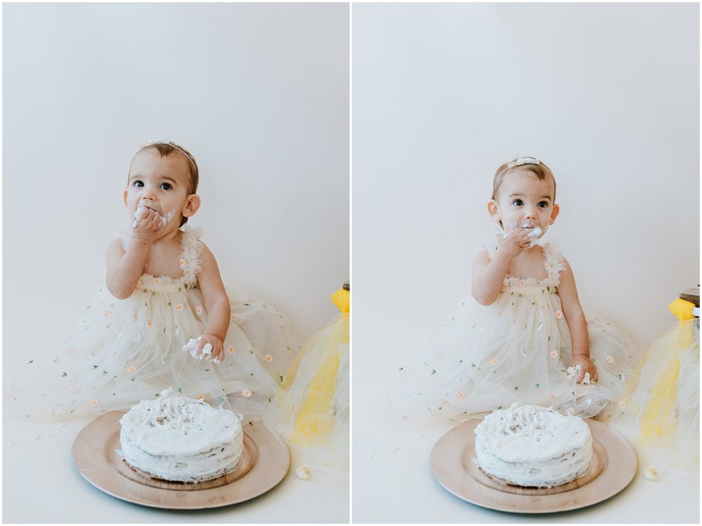 Royal Oak Studio Cake Smash Session