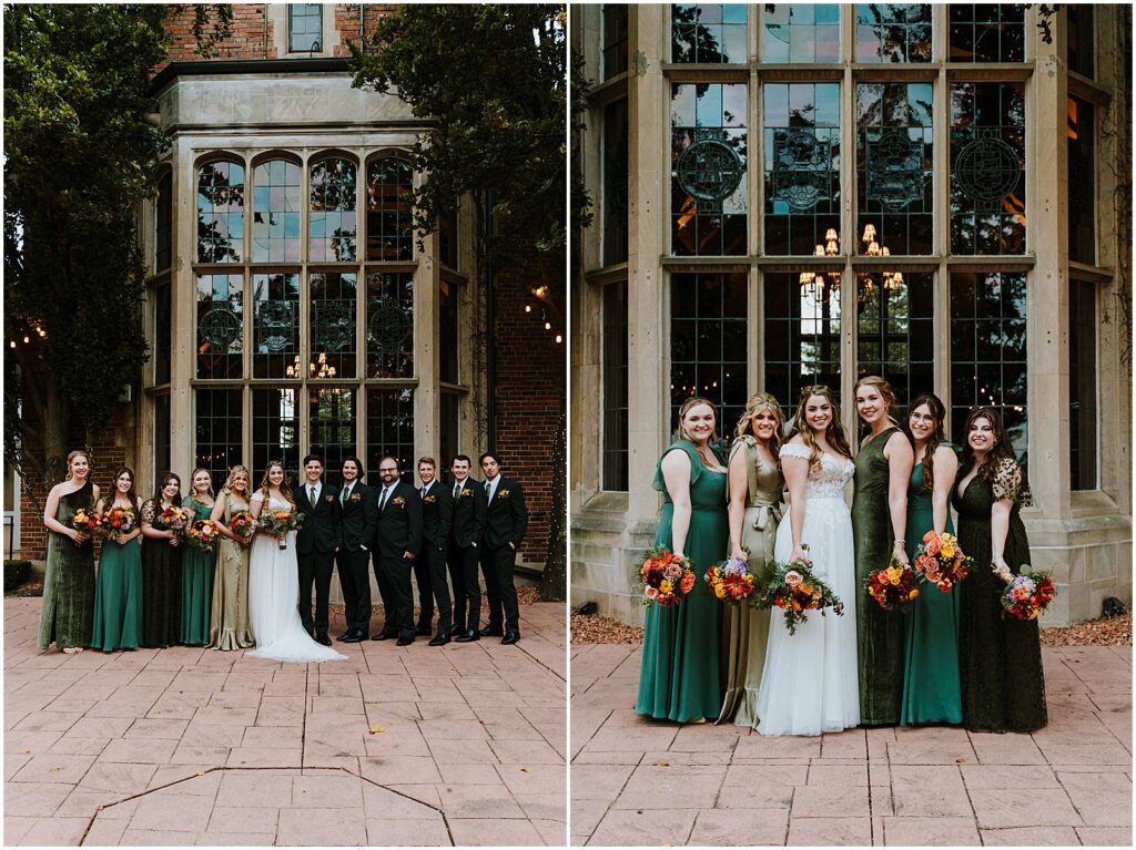 Fall Pine Knob Mansion Wedding - Madalyn Muncy Photography