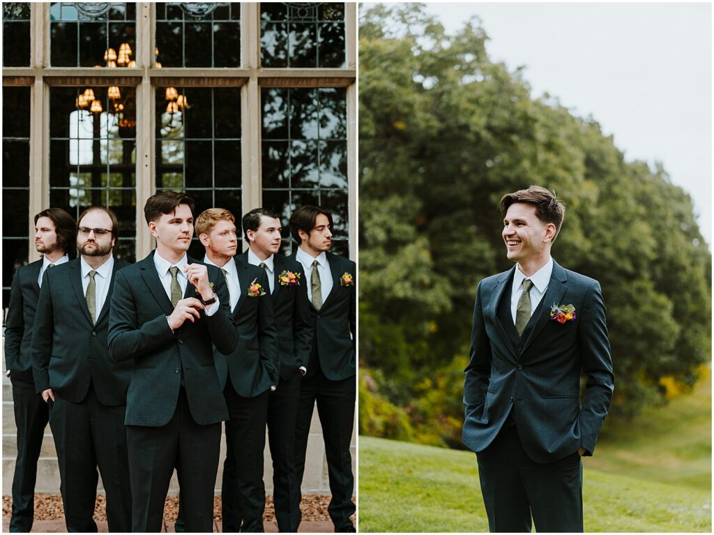 Fall Pine Knob Mansion Wedding - Madalyn Muncy Photography