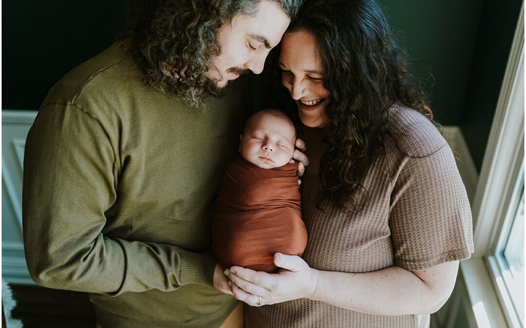 At Home Livonia Newborn Photographer