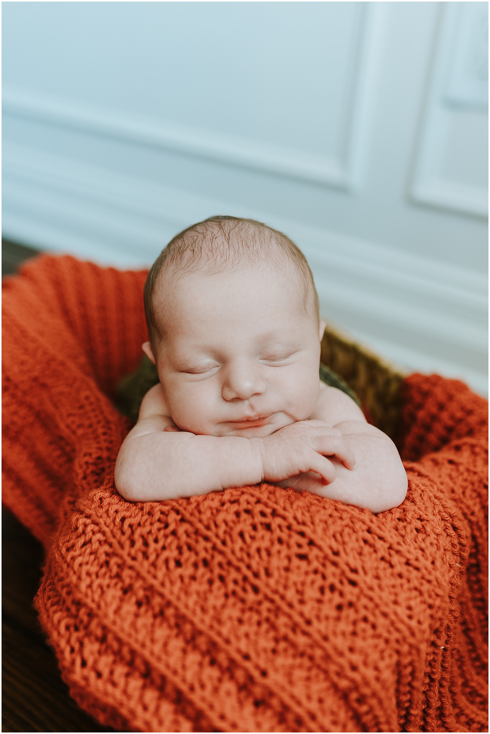 At Home Livonia Newborn Photographer