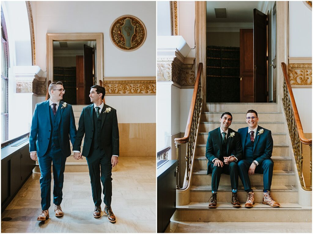 The Treasury Pontiac Wedding - Trevor & Kevin - Madalyn Muncy Photography