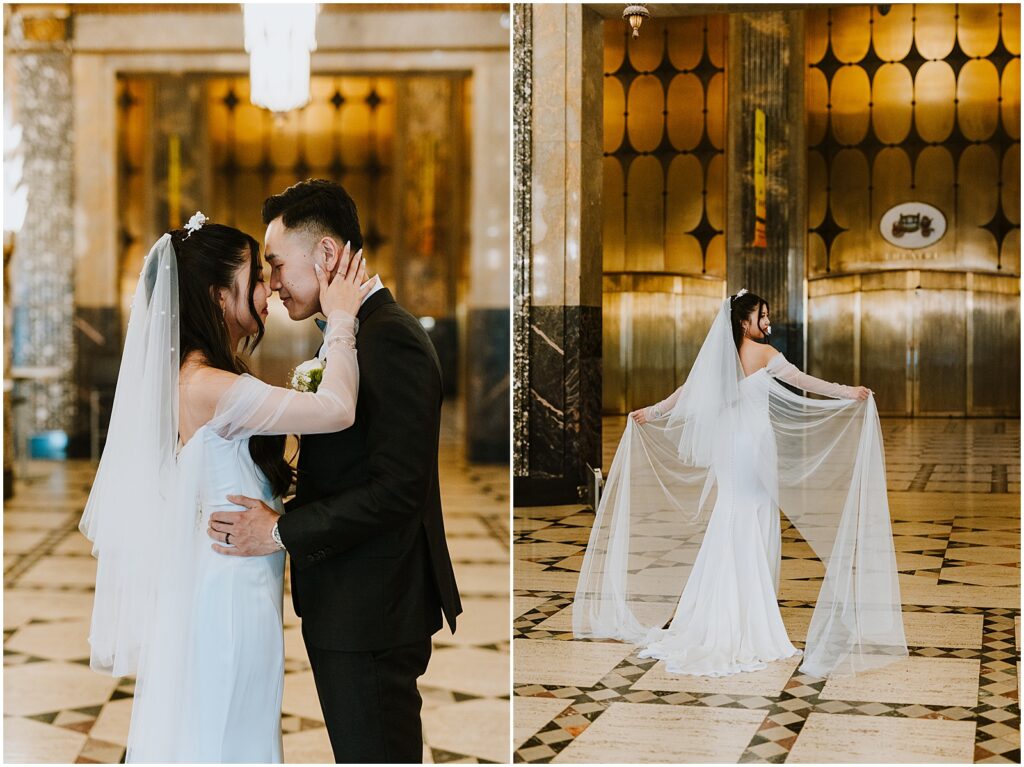 Fisher Building Wedding Photos