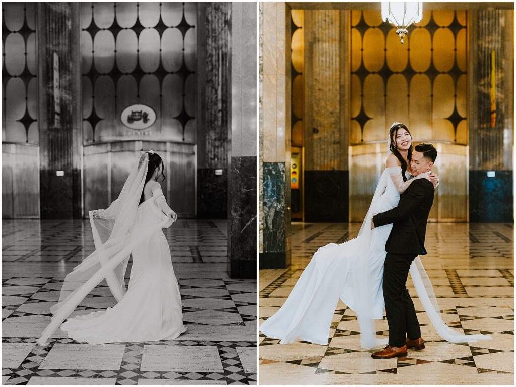 Fisher Building Wedding Photos