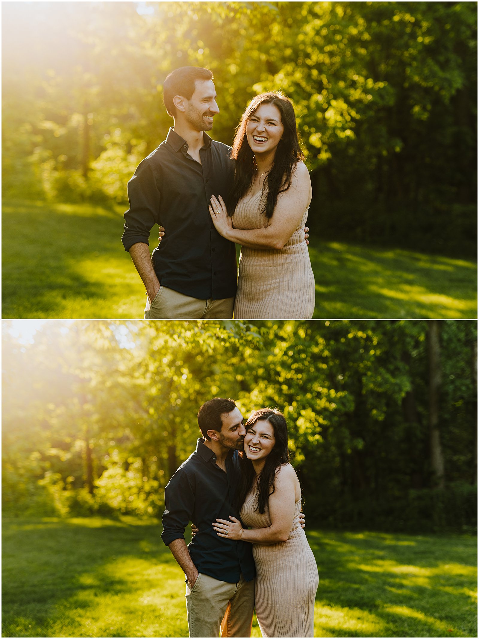 Spring Dodge Park Engagement Session