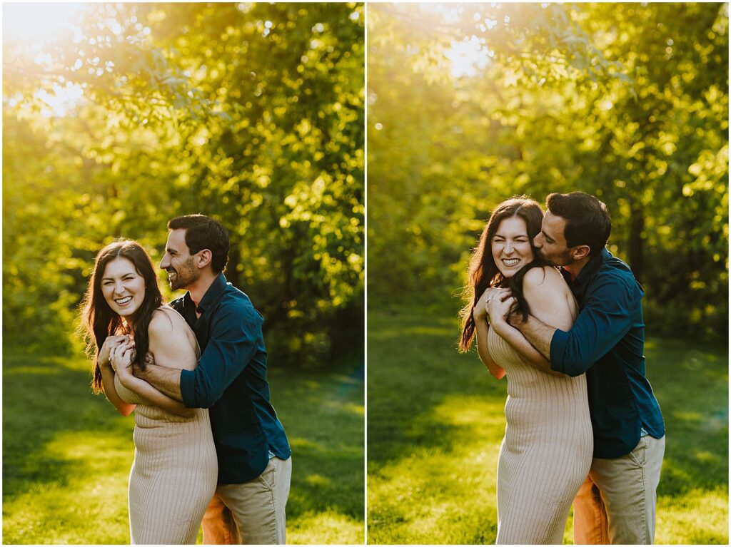 Spring Dodge Park Engagement Session