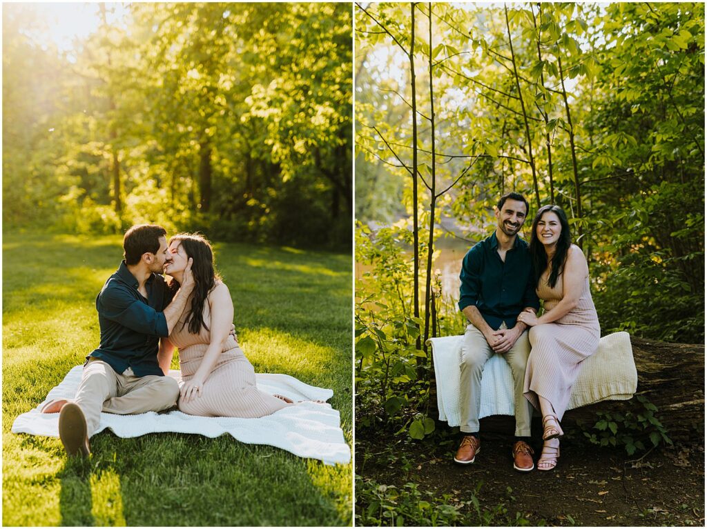 Spring Dodge Park Engagement Session