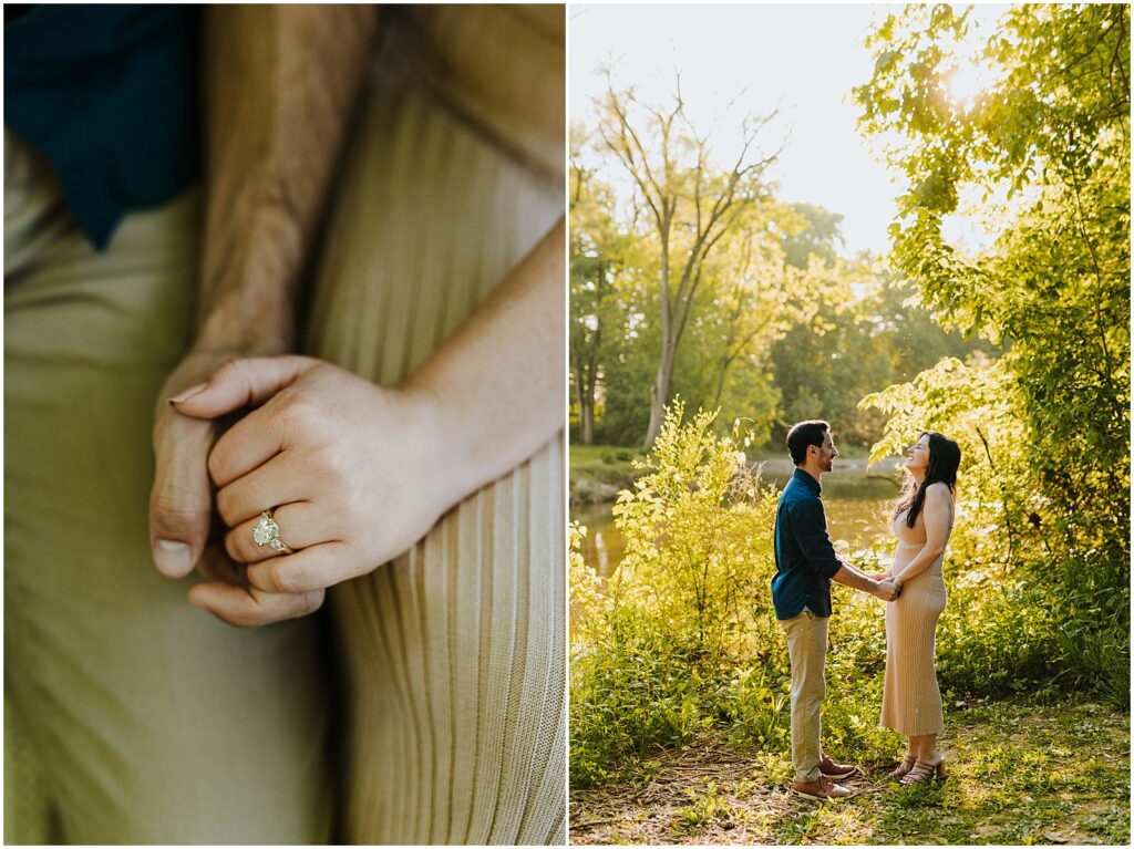 Spring Dodge Park Engagement Session