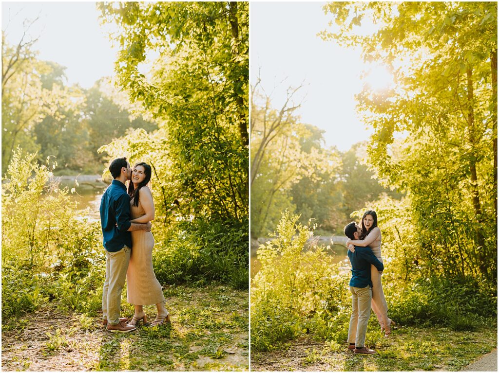 Spring Dodge Park Engagement Session