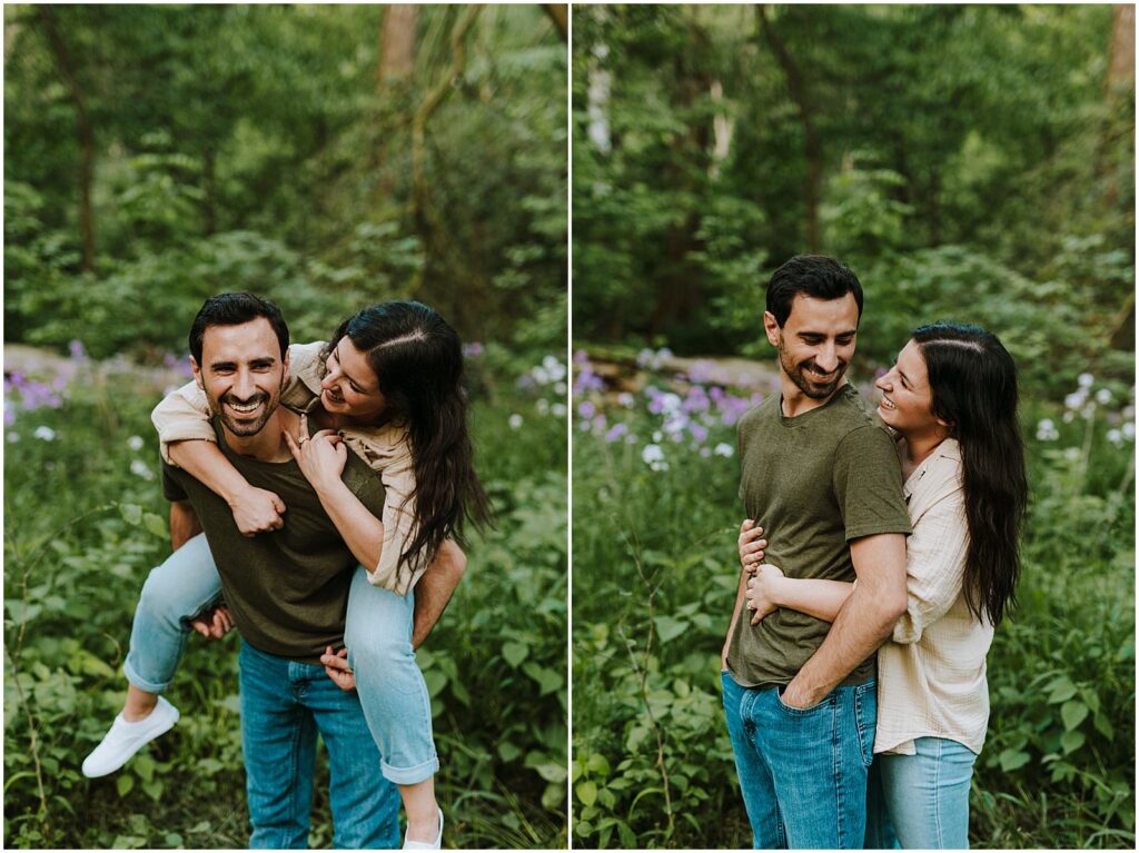 Spring Dodge Park Engagement Session